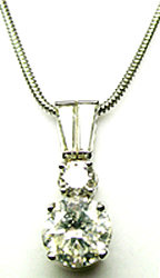 Jacques Platinum Diamond Pendant