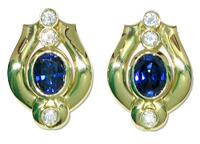 Terry Sapphire Earrings