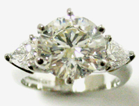 Abby Platinum Diamond Ring