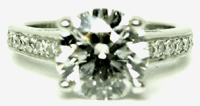 Laura diamond engagement ring