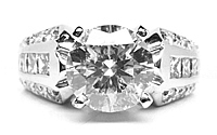 Vanessa gold diamond ring